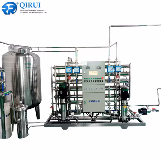 Zweistufige RO-Umkehrosmose-Anlage für gereinigtes Wasser